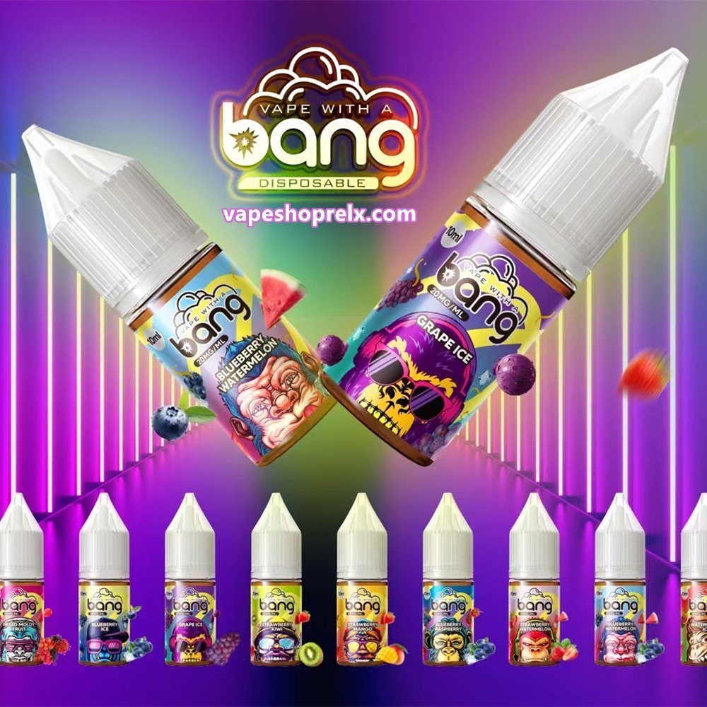 BANG 煙油10ML/20mg|小煙電子煙油|多口味選擇|適用各類開放式主機