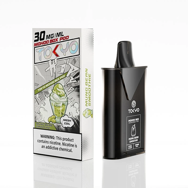 綠豆冰沙 東京魔盒電子煙煙彈12ML | 任選三顆送一顆:圖片 2