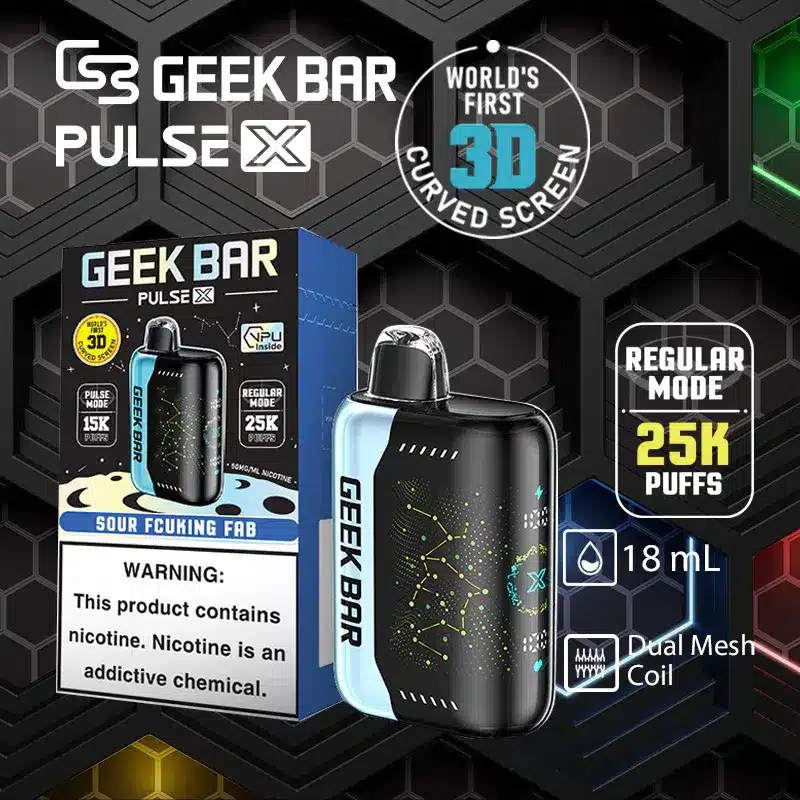 GEEK BAR PULSE X 25000口一次性電子煙|拋棄式霧化棒|美歐爆款:圖片 6