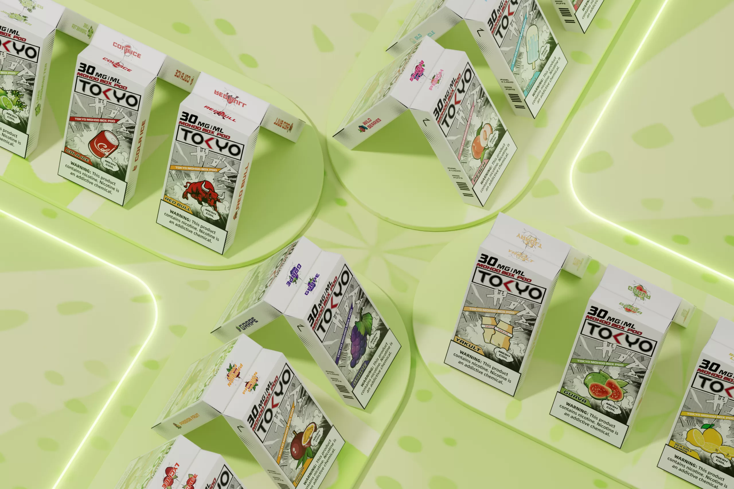 TOKYO MOHOO BOX 東京魔盒煙彈|大容量換彈式主機・買三盒加100送主機・台灣電子菸批發:圖片 10